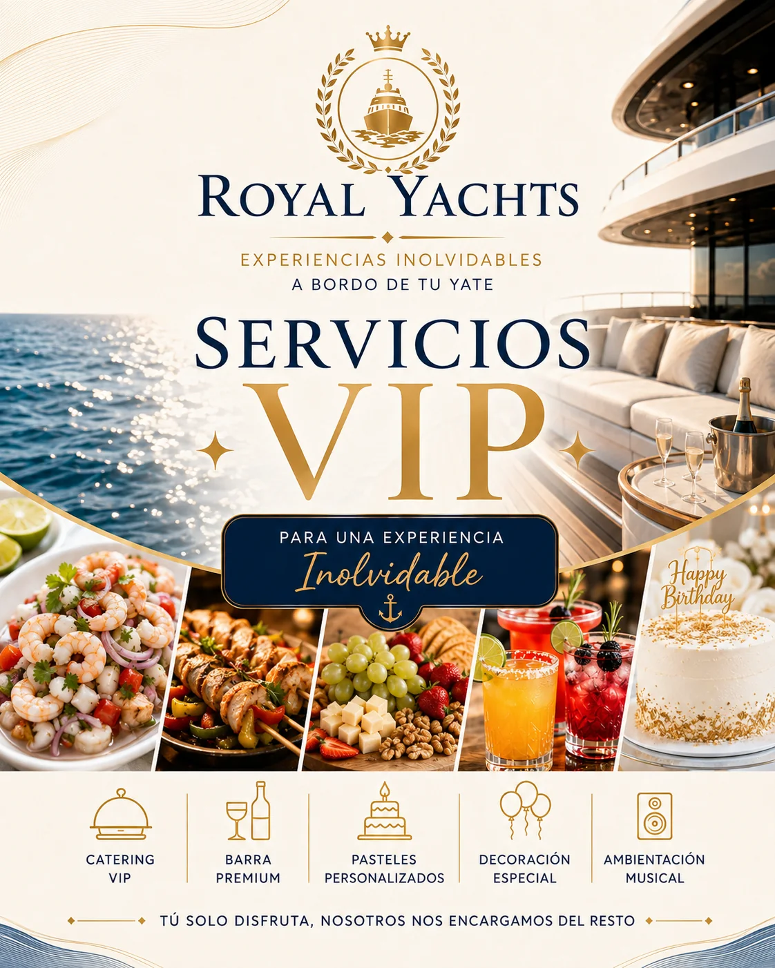 VIP Services Royal Yachts